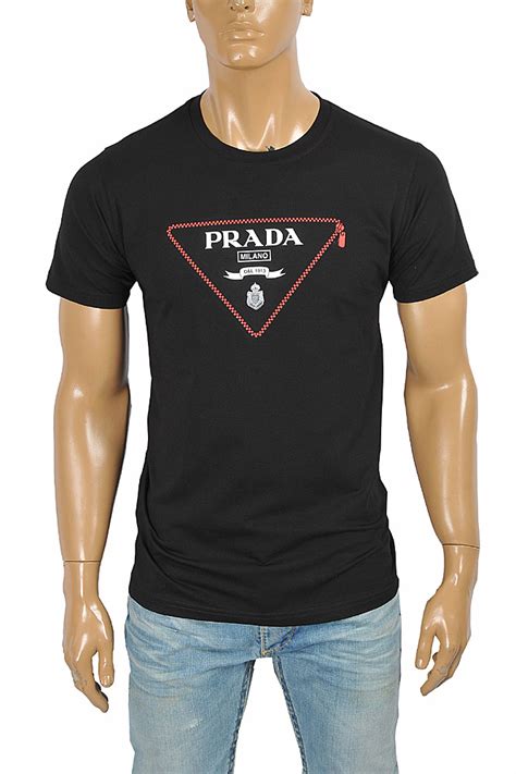 prada shirt men price|prada men' s t shirts.